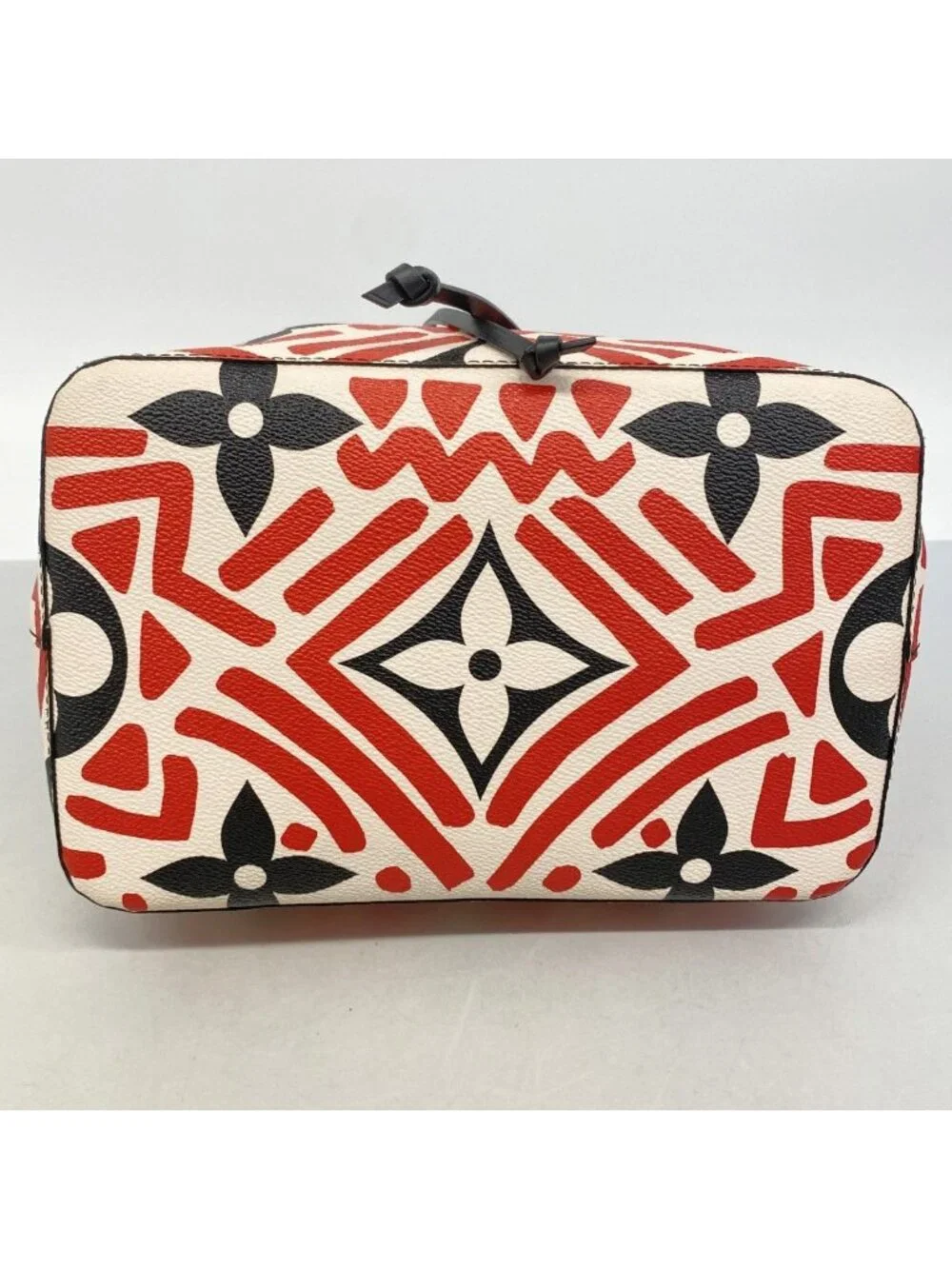 Louis Vuitton Shoulder Bag Monogram Giant Neo Noe Cream Rouge